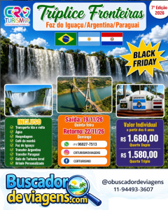 Foz do Iguaçu/Paraguai e Argentina